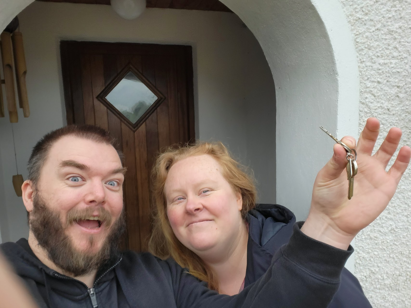 First photo of our new house! What a story, you should definitely ask us about it